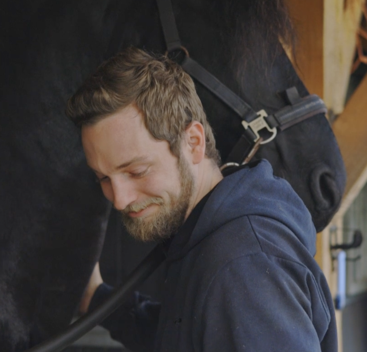 Kevin en een paard